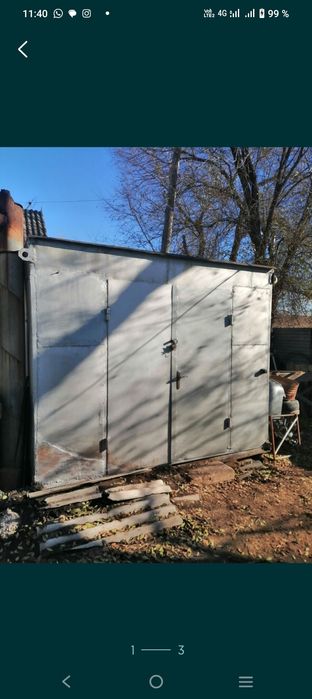 Продам железный гараж