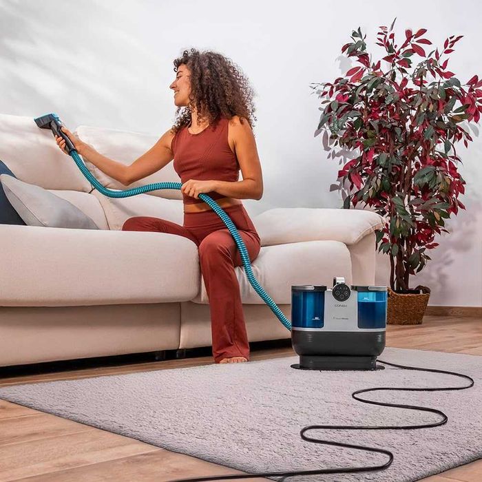 2 в 1 перяща прахосмукачка с пара и приставка за миене на прозорци Cecotec Conga 7000 Carpet&Spot Clean Steam