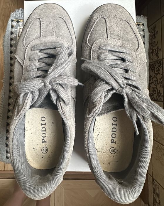 Кеды  женские натуральная замша.