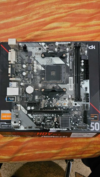 Placa de baza Asrock B450m-HDV R4.0
