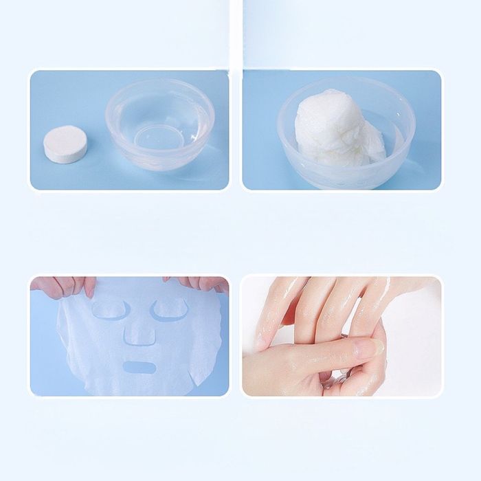 Комплект 50 бр. компресирана маска за лице