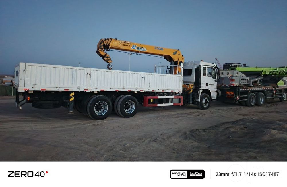Shacman L300 manipulyatir 12 t.