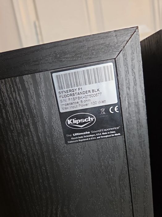 Boxe Klipsch Synergy F-1 – Sunet puternic, claritate și bass impresionant – Stare impecabilă