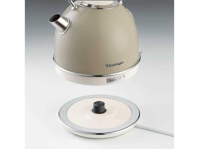 Електрическа Кана Ariete Vintage 2877 – 2000W, 1.7л, Бежова