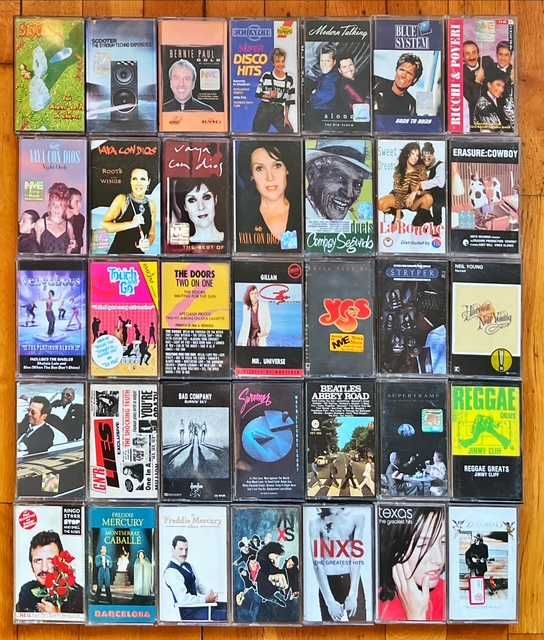 Lot casete orig: Skyclad, C.C. Catch, Vaya Con Dios, Mercury, O. Haza