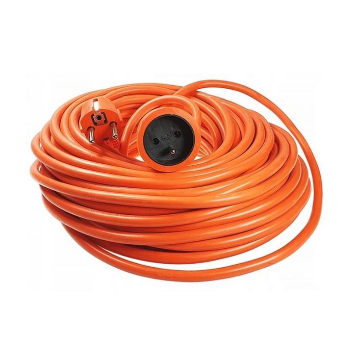 Cablu prelungitor de gradina, 3 fire 50 metri, Kraft