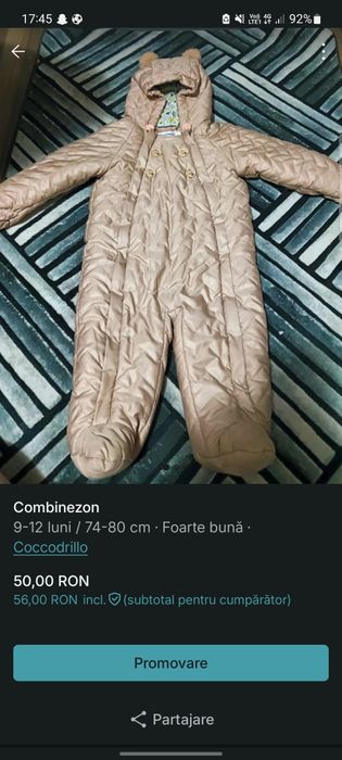 Combinezon cocodrillo