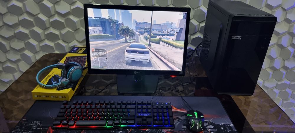 Игровой компьютер полный комплект + ДОСТАВКА бепул