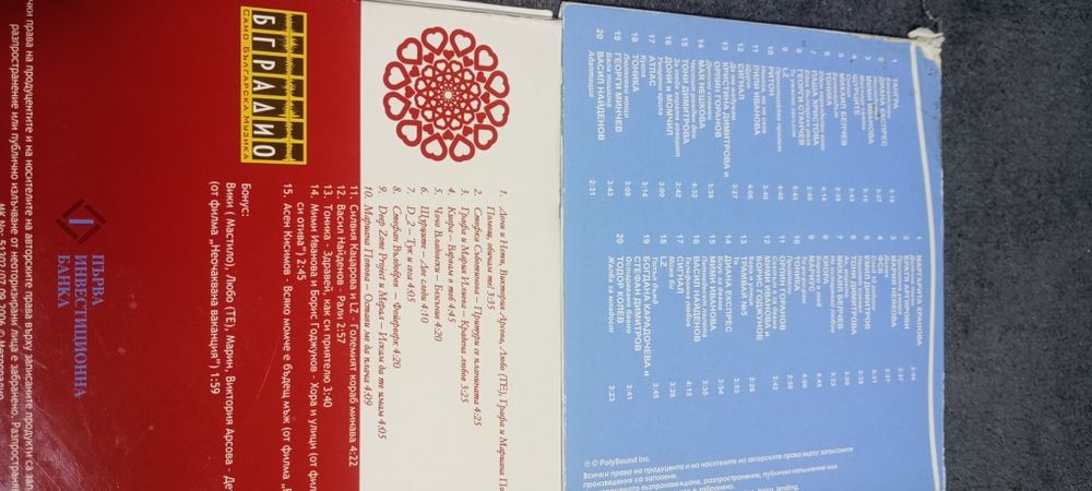 Компактдискове с попфолк ,БГ поп и македонска музика