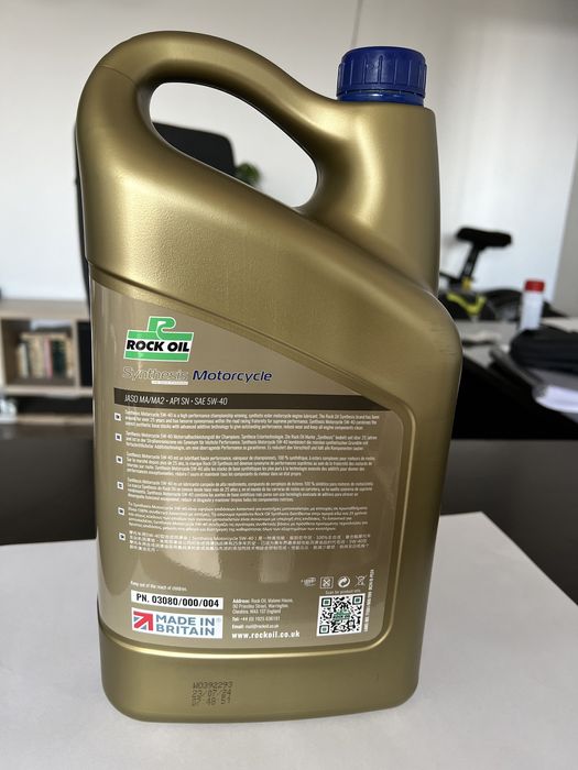 Ulei moto 5w40 Full Sintetic 4L Sigilat