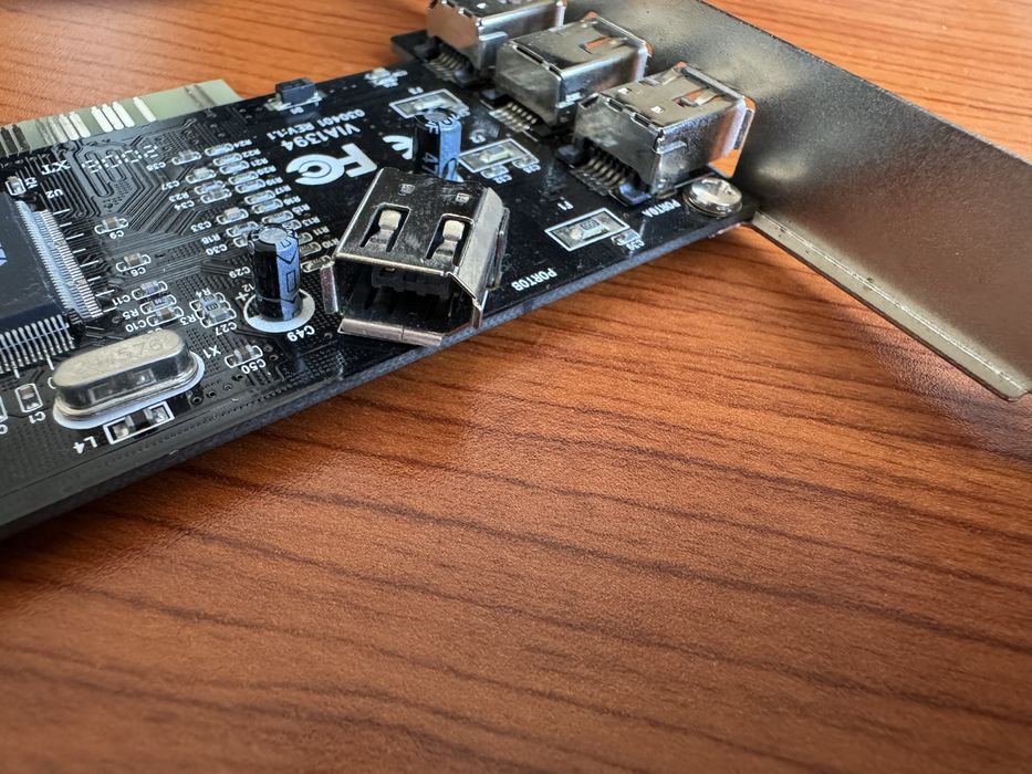 firewire cable and board