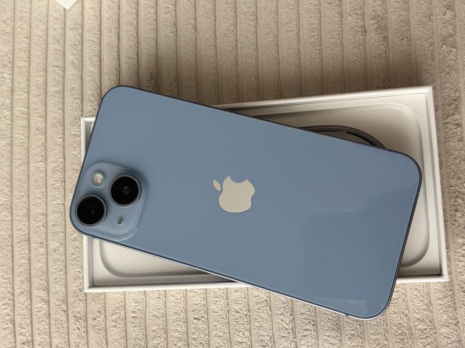 iPhone 14, 256GB, син – отлично състояние