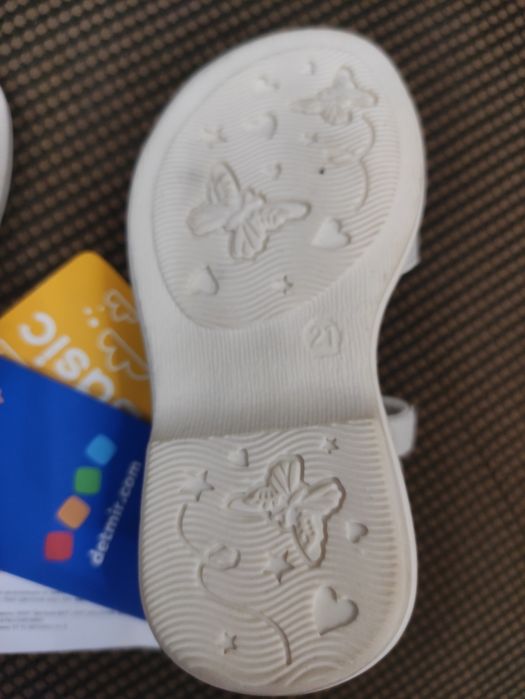 Сандалии для девочки 21 размер