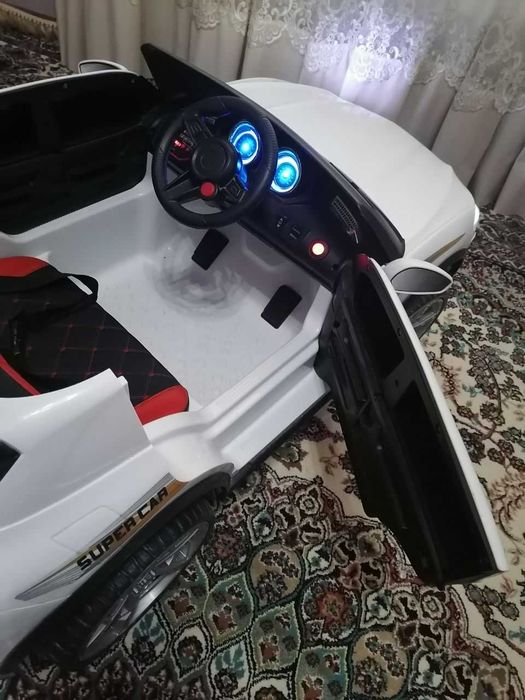 новый детский электромобиль высокий