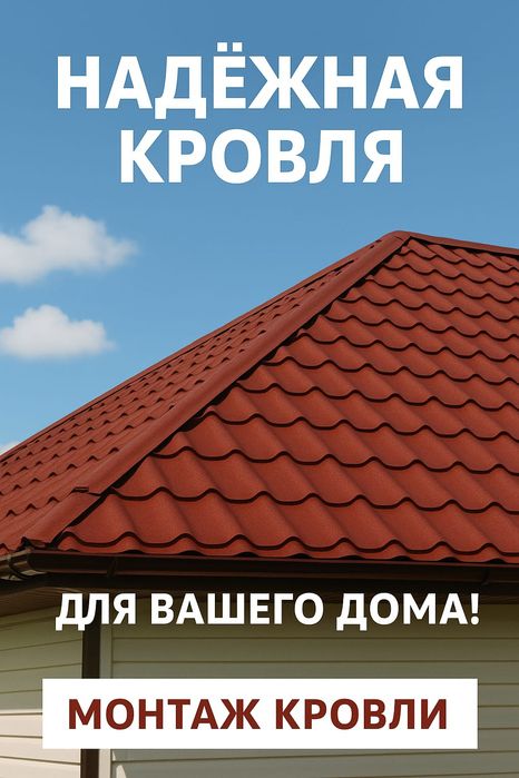 Ремонт крыши любого вида