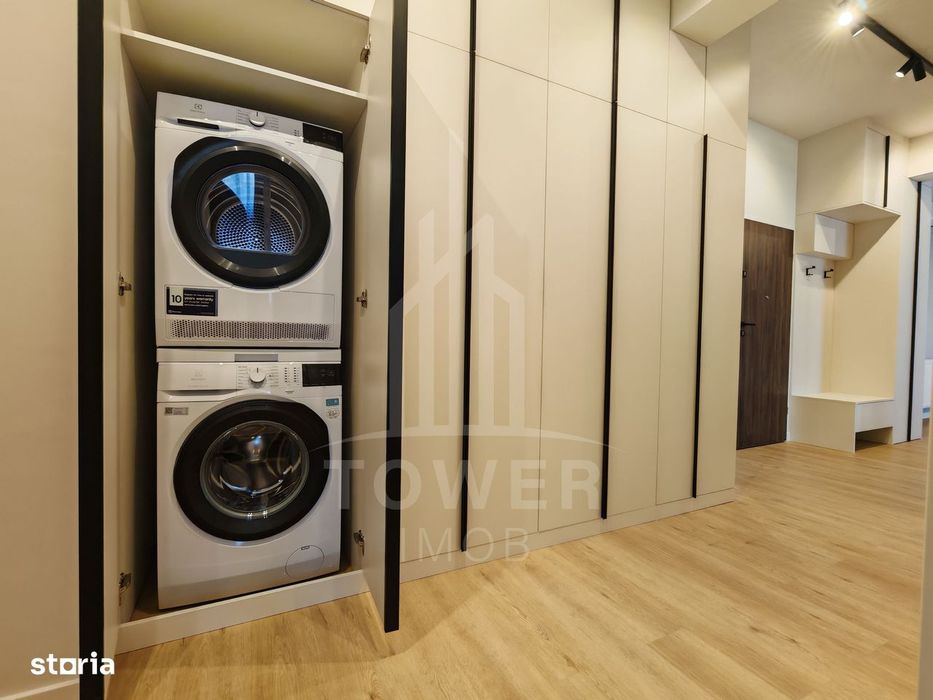 Apartament prima inchiriere cu 3 camere, nou, mobilat lux.