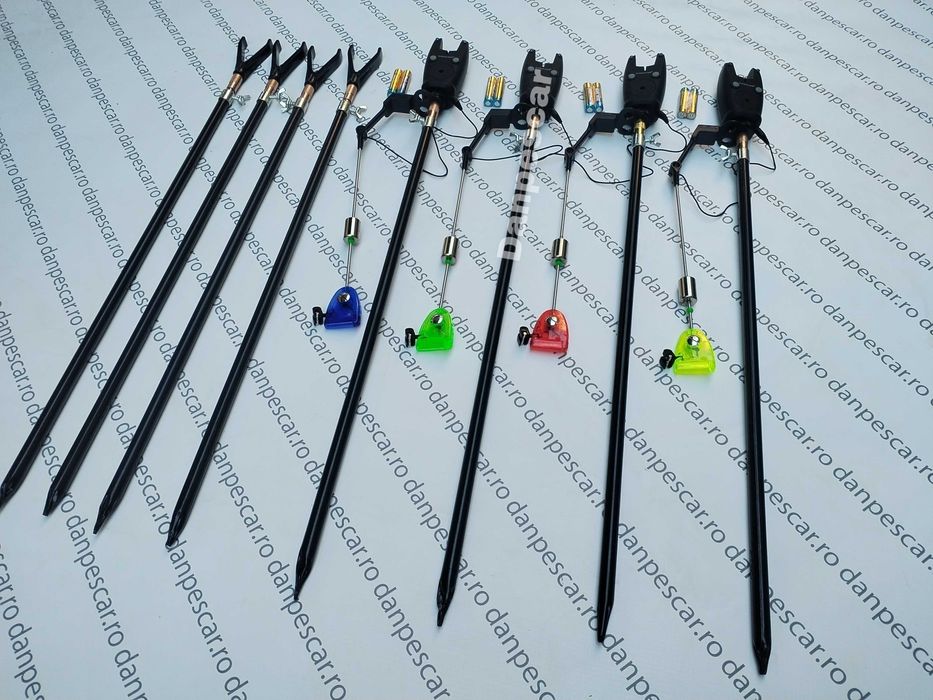 Set 4 Avertizori WINDBLADE 616 + 4 swingere MKM2 cu iluminare si 8Tije