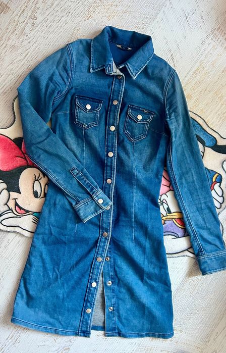 Дънкова рокля над коляното на Pepe jeans