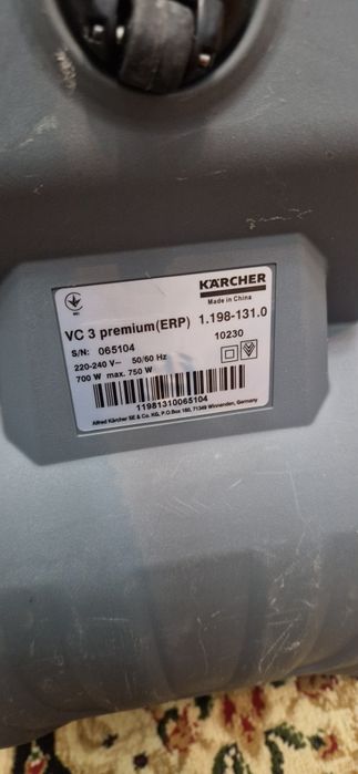 Пилисос карчер VS 3  оргинал мошний