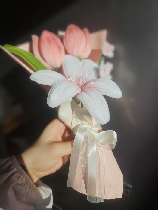 Buchet de flori handmade
