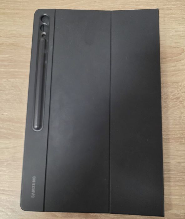 Husa de protectie Samsung Book Cover Keyboard pentru Galaxy Tab S10 Ultra/S9 Ultra, Black