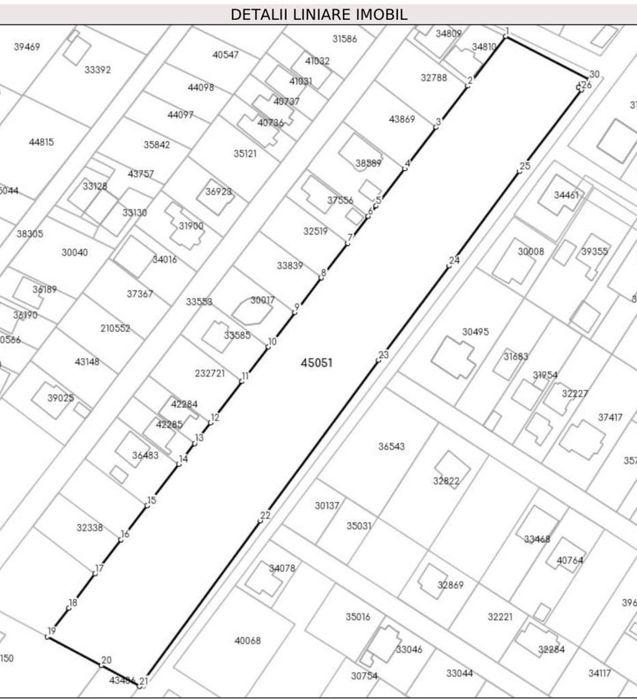 Teren intravilan premium, suprafata generoasa-ZONA DAMILA