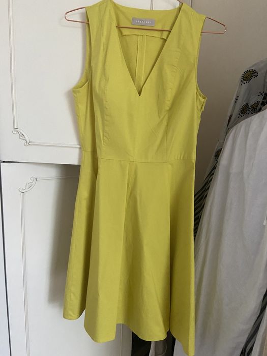 Жълта рокля STEFANEL, размер 36 (S)