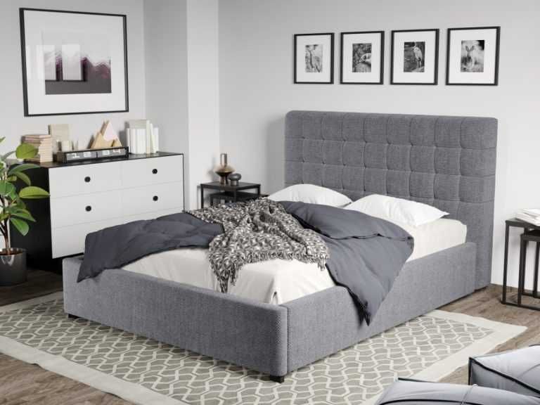 Set Mobila Dormitor Gri Noce C14 - Transport Gratuit in 4-10 zile