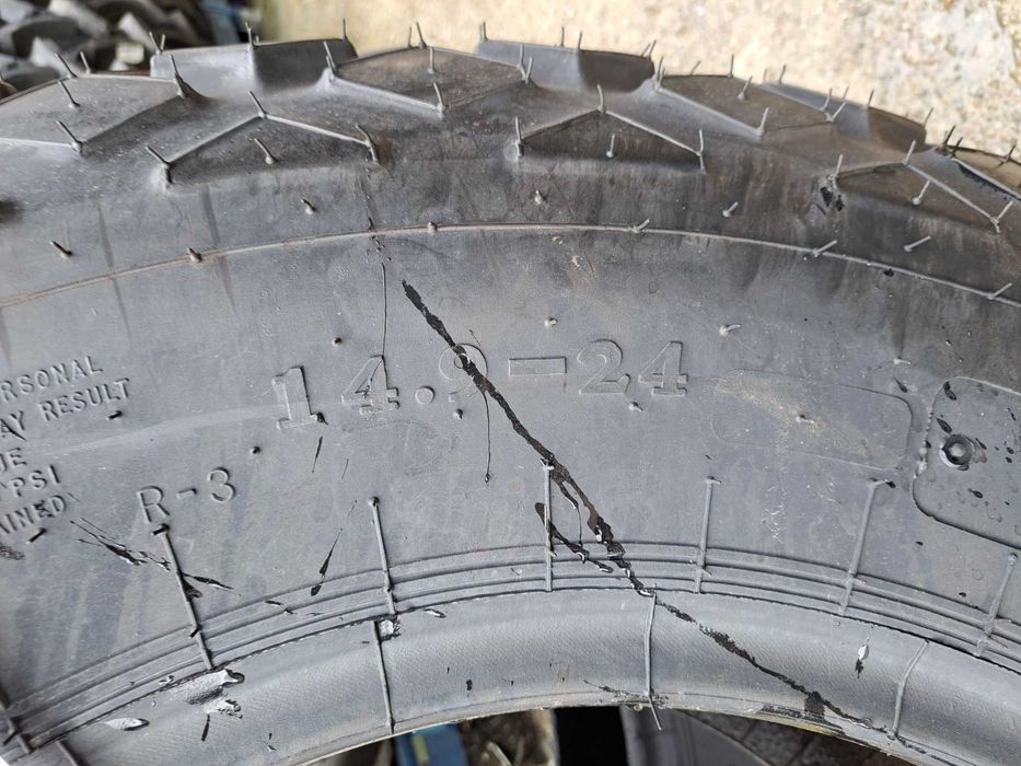 Anvelope CILINDRU 14.9-24 ALLIANCE cu 8 pliuri cauciucuri noi