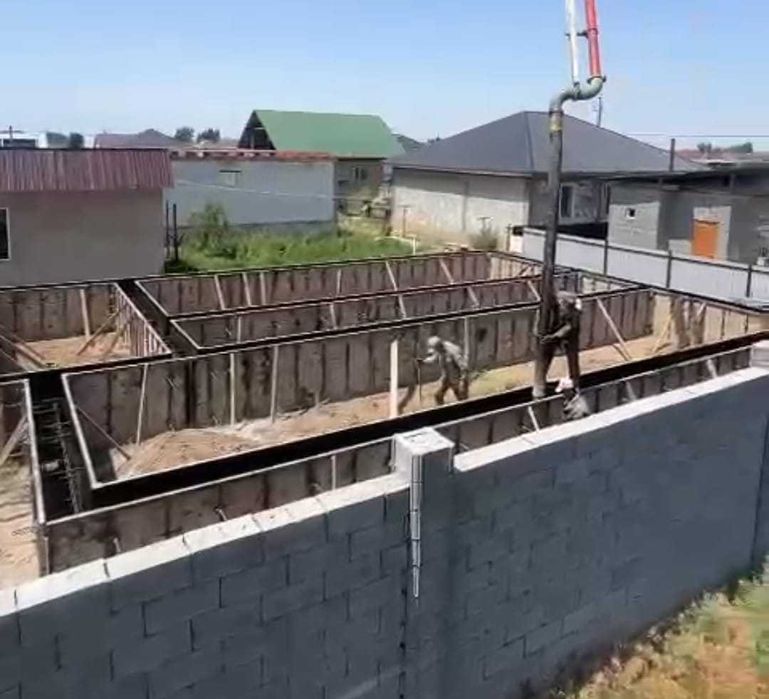 Заливка фундамента под ключ