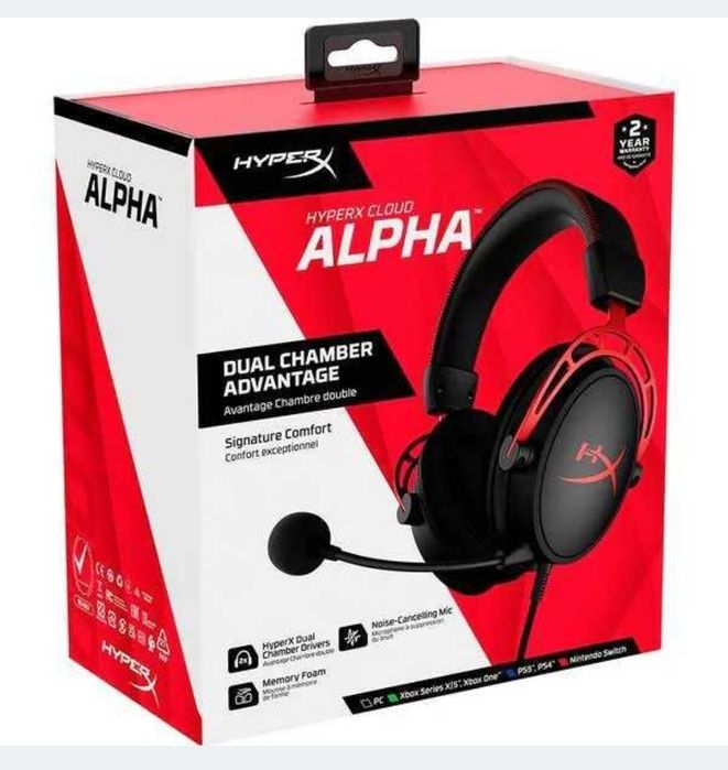 Casti Gaming HyperX Cloud Alpha