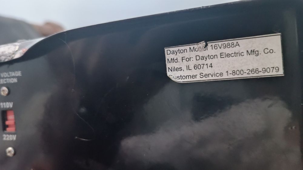 Трансформатор 220В ↔ 110В Dayton DS-3000 (Model 16V988A), 3000W