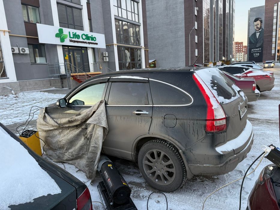 Запуск в мороз отогрев авто