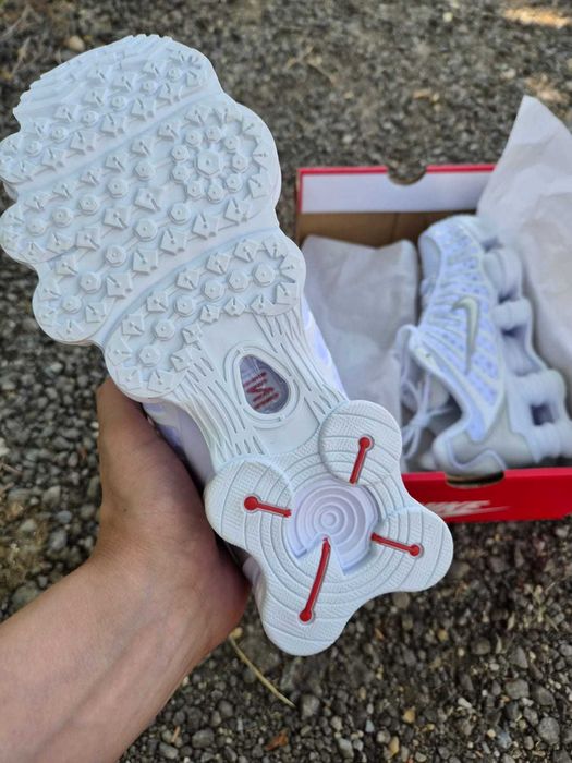Nike Shox TL White Metalic Silver, mărimi 41  43