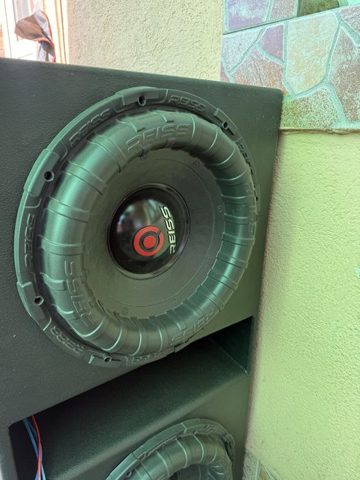 Subwoofer auto reiss 2x15 rs rx 15” pro 3.000w rms ca deaf bonce b2 helix gz hifonics pride