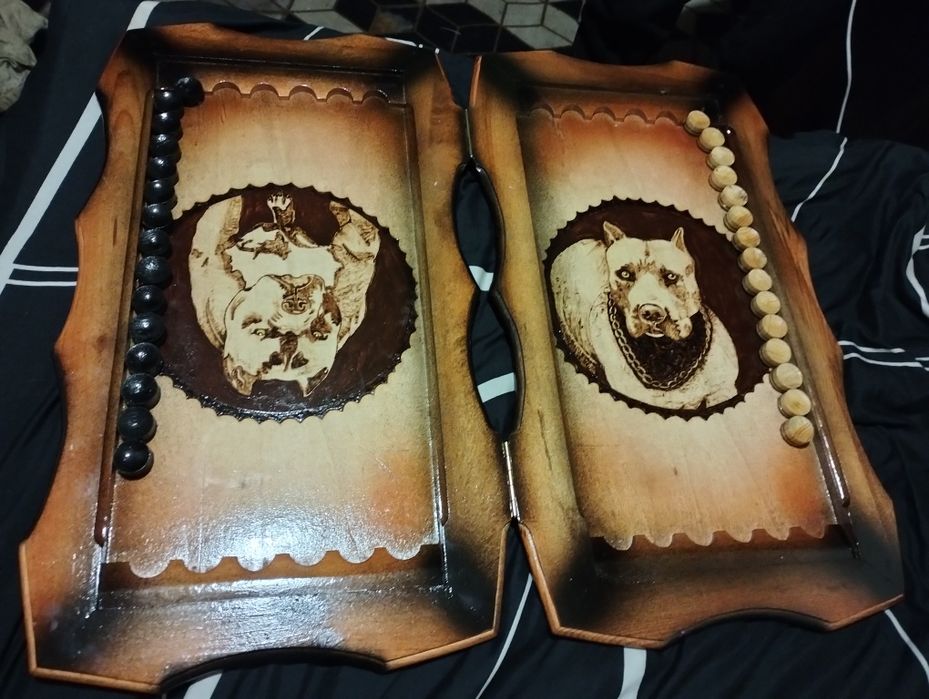 Нарды ручной работы