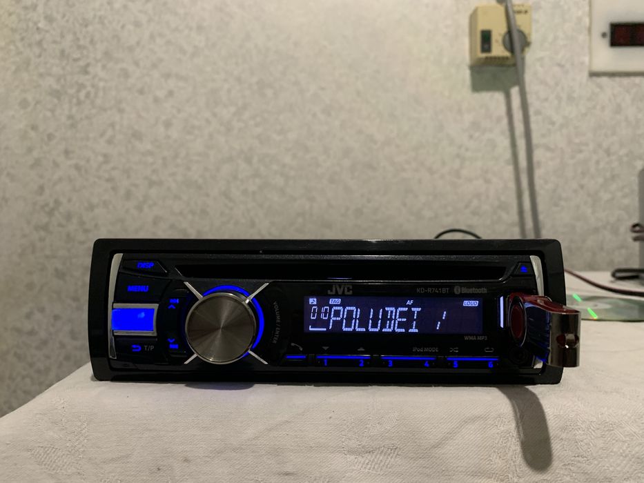 Авто Cd JVC Bluetooth