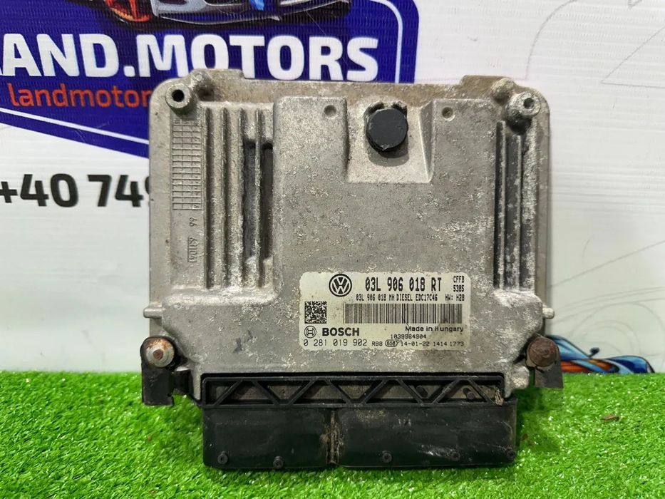 ✅ECU CALCULATOR MOTOR SKODA 2.0 TDI 2008-2015  COD: 03L906018RT/ 0281019902