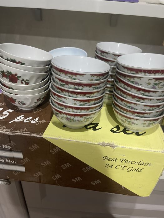 Посуда разнобой, новое