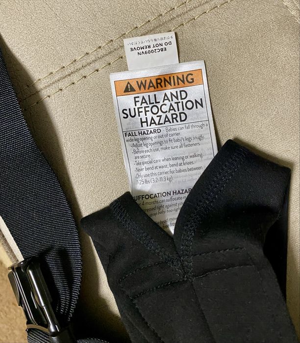 Ергономично кенгуру Ergobaby Embrace – като ново / новородено+