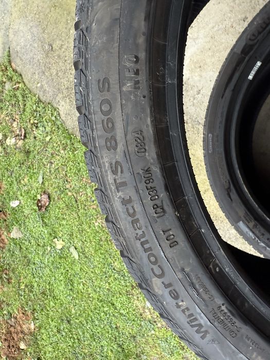 295/35/22”Set 2 buc CONTINENTAL dot 2024.anv M+S Iarnă.impecabile.
