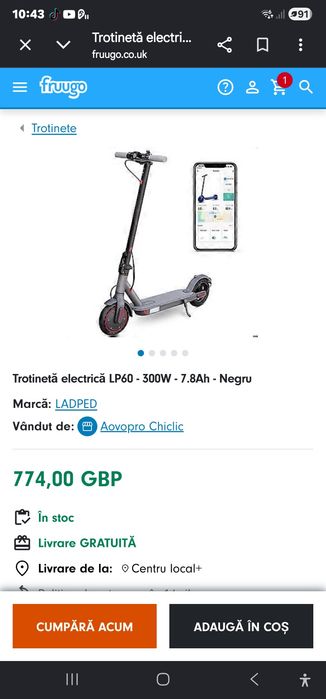 Trotinetă electrica
