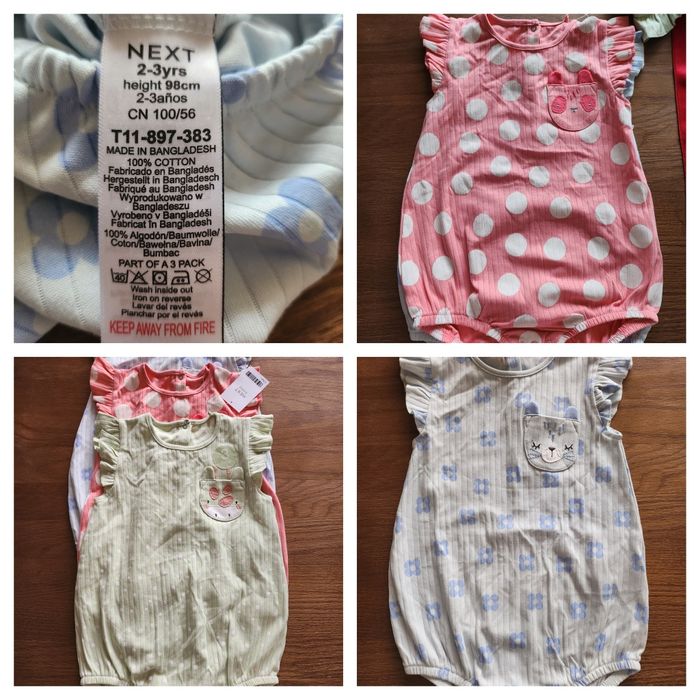 Детски Дрешки  Next, рокли, блузки(2-3 год.)