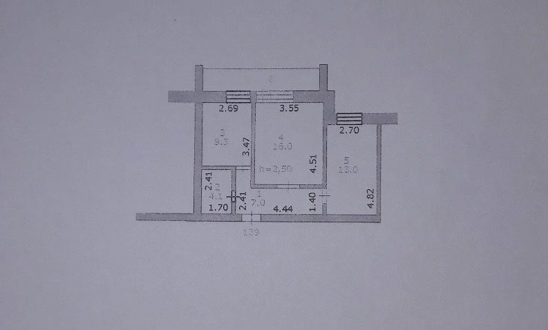 Продам 2-комн.квартиру ДСР