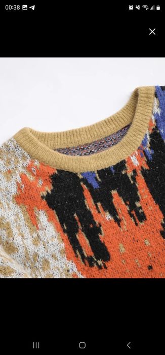 Теплый свитер М Cider