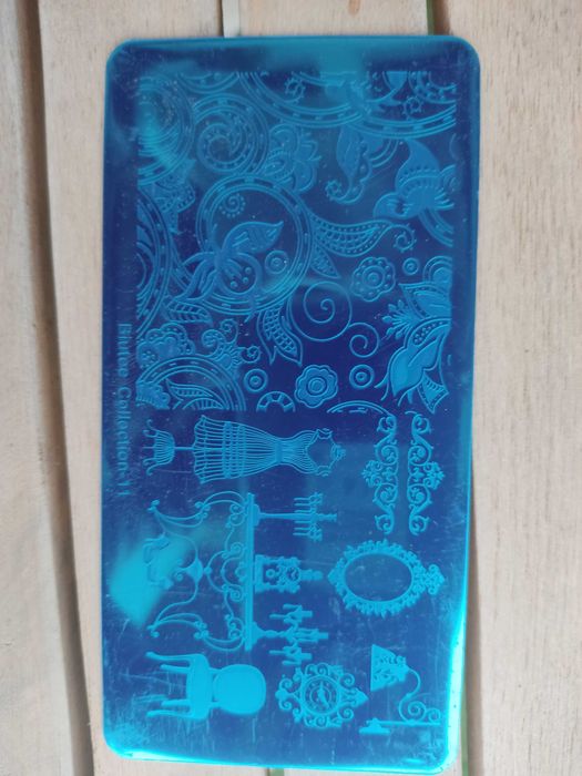 Плочки шаблон за печат на нокти