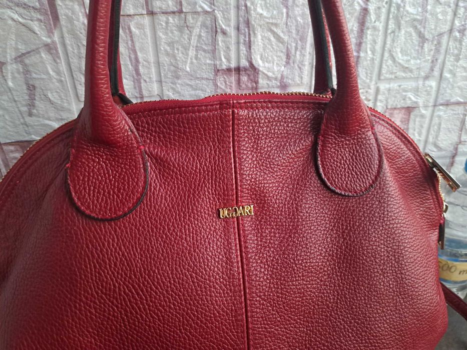 дамска чанта, Uggari
голяма червена торба-естествена кожа