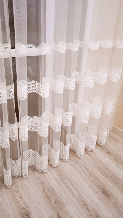 Продам тюль длина 5 м.