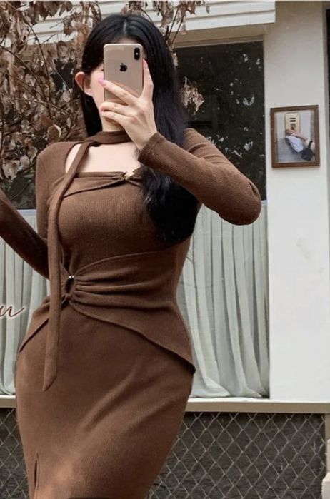 повседневное платье