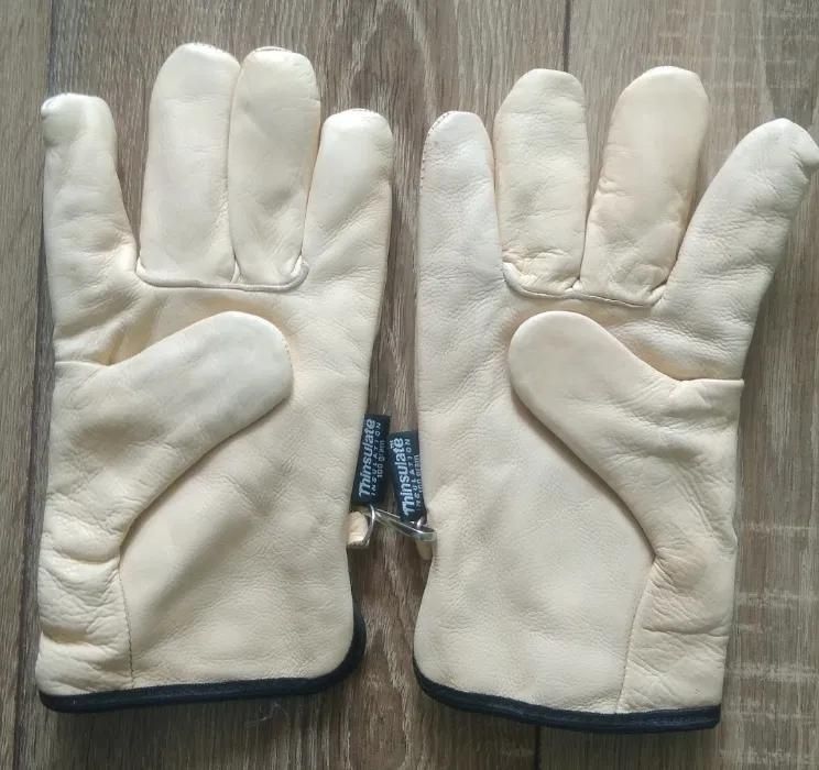 Перчатки кожаные зимние DeltaPlus